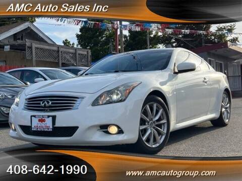 2013 Infiniti G37 Coupe for sale at AMC Auto Sales Inc in San Jose CA