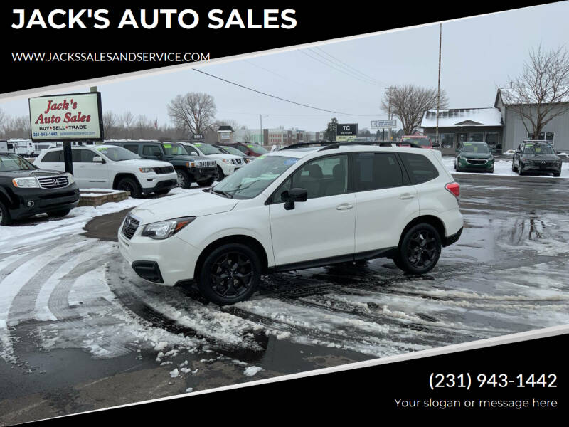 2018 Subaru Forester for sale at JACK'S AUTO SALES in Traverse City MI