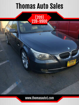 2009 BMW 5 Series for sale at Thomas Auto Sales in Manteca CA