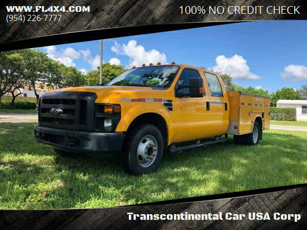 2010 Ford F-350 Super Duty for sale at Transcontinental Car USA Corp in Fort Lauderdale FL