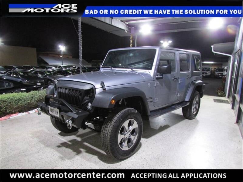 2018 Jeep Wrangler JK Unlimited for sale at Ace Motors Anaheim in Anaheim CA