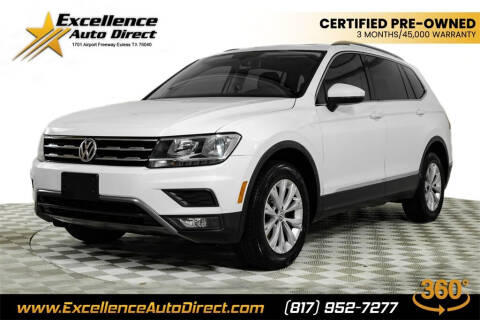 2018 Volkswagen Tiguan for sale at Excellence Auto Direct in Euless TX