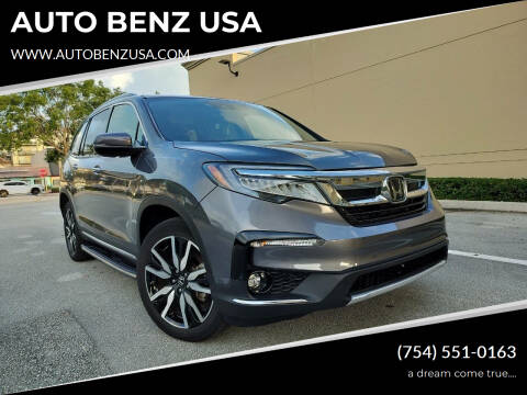 2020 Honda Pilot for sale at AUTO BENZ USA in Fort Lauderdale FL