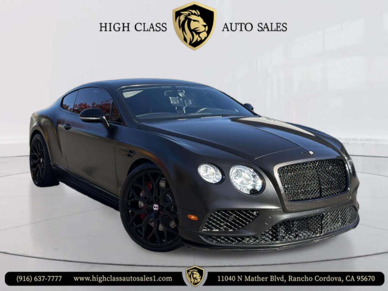 2016 Bentley Continental GT V8 S