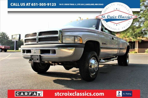 1996 Dodge Ram Pickup 3500 for sale at St. Croix Classics in Lakeland MN