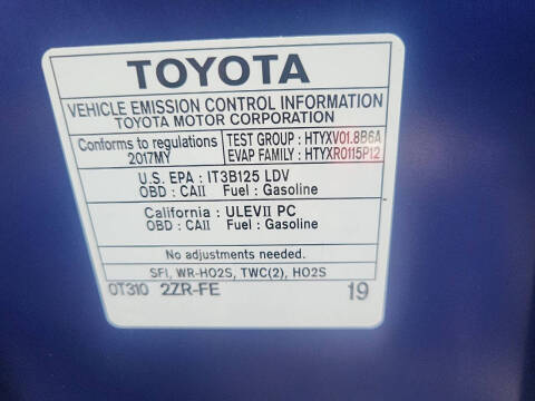 2017 Toyota Corolla SE