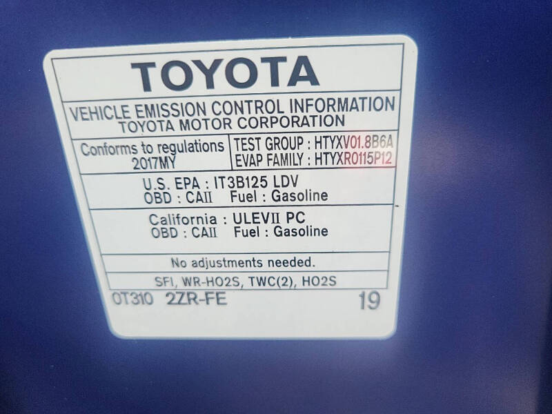 2017 Toyota Corolla SE
