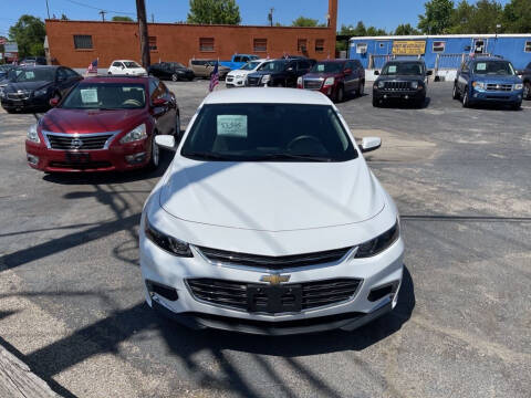 2016 Chevrolet Malibu for sale at Honest Abe Auto Sales 4 in Indianapolis IN