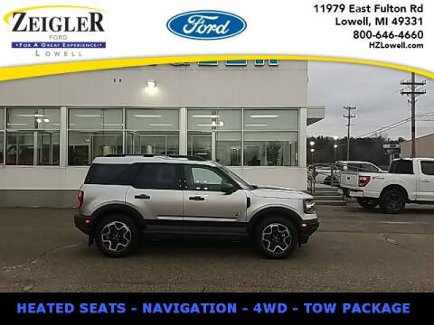 2021 Ford Bronco Sport for sale at Zeigler Ford of Plainwell- Jeff Bishop - Zeigler Ford of Lowell in Lowell MI