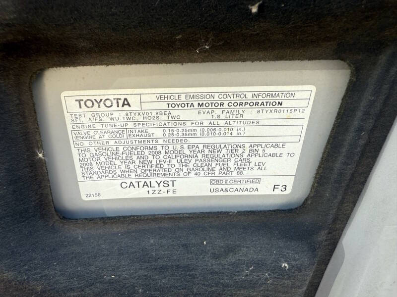 2008 Toyota Corolla CE