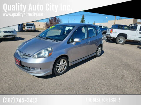 2007 Honda Fit for sale at Quality Auto City Inc. in Laramie WY