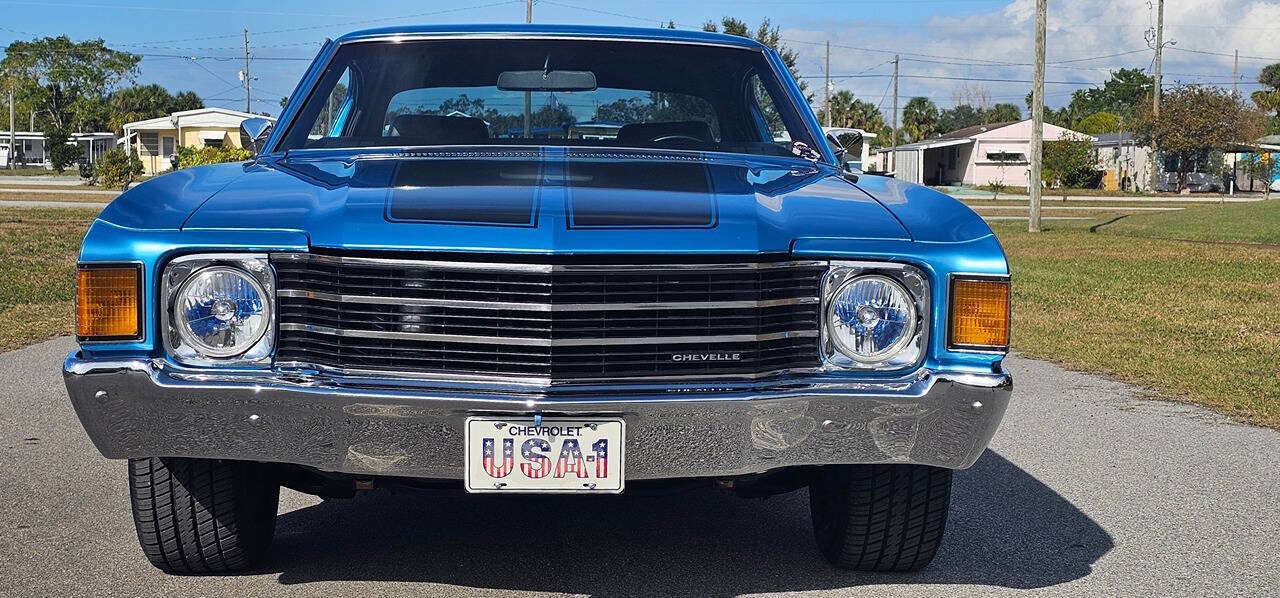 1972 Chevrolet Chevelle for sale at FLORIDA CORVETTE EXCHANGE LLC in Hudson, FL