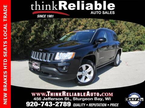 2012 Jeep Compass for sale at RELIABLE AUTOMOBILE SALES, INC in Sturgeon Bay WI