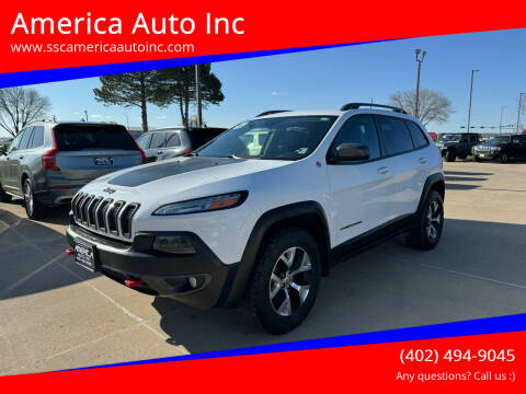 2016 Jeep Cherokee for sale at America Auto Inc in South Sioux City NE