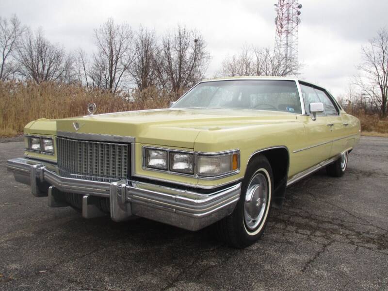 1975 Cadillac DeVille for sale at Action Auto Wholesale - 30521 Euclid Ave. in Willowick OH