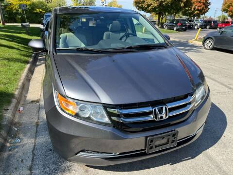 2012 Honda Odyssey for sale at NORTH CHICAGO MOTORS INC in North Chicago IL