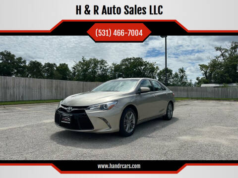 2015 Toyota Camry for sale at H & R Auto Sales LLC in Omaha NE