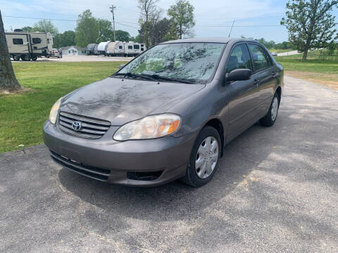 2004 Toyota Corolla for sale at Champion Motorcars in Springdale AR