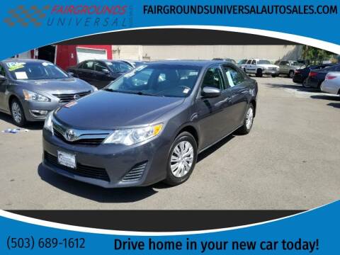 2012 Toyota Camry for sale at Universal Auto Sales in Salem OR