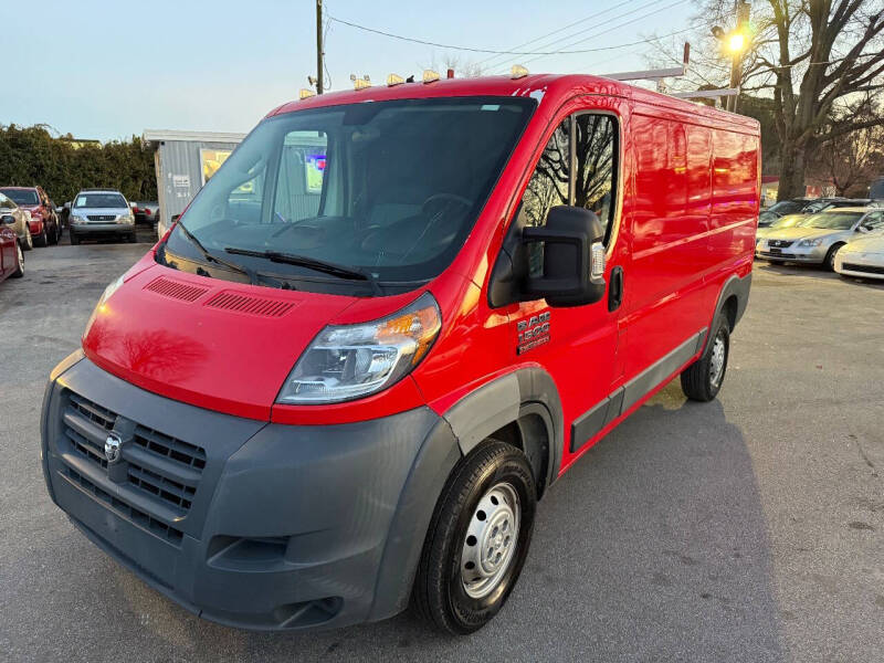 2017 RAM ProMaster for sale at Atlantic Auto Sales in Garner NC