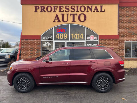 2016 Jeep Grand Cherokee Summit