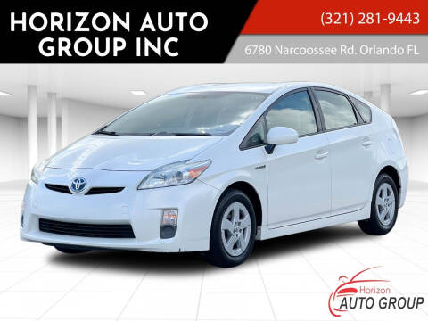 2011 Toyota Prius for sale at HORIZON AUTO GROUP INC in Orlando FL