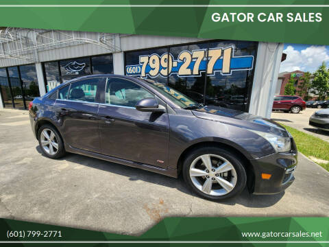 2015 Chevrolet Cruze for sale at Gator Car Sales in Picayune MS