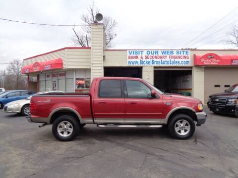 2002 Ford F-150 for sale at Bickel Bros Auto Sales, Inc in West Point KY
