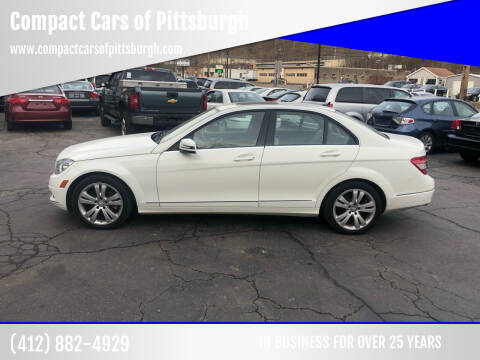 2011 Mercedes-Benz C-Class for sale at Compact Cars of Pittsburgh in Pittsburgh PA