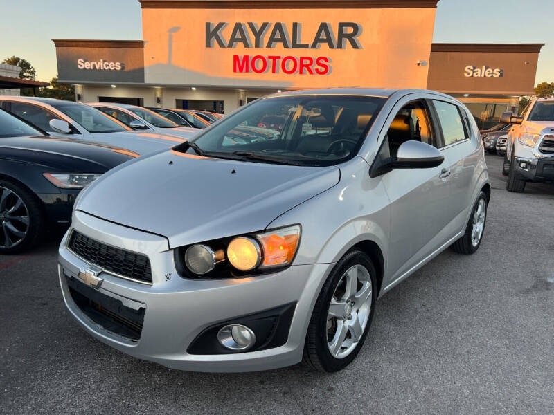 2015 Chevrolet Sonic for sale at KAYALAR MOTORS in Houston TX