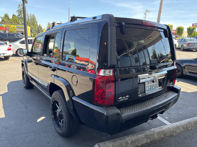 Used 2007 Jeep Commander Limited with VIN 1J8HG58P27C642119 for sale in Edmonds, WA