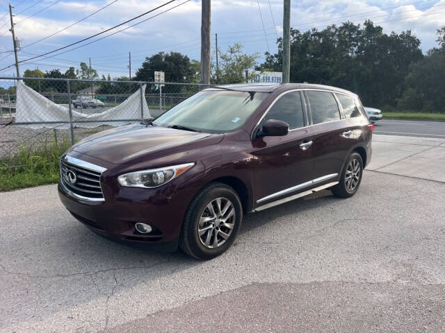 2014 INFINITI QX60 for sale at Hobgood Auto Sales in Land O Lakes, FL