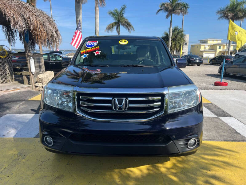 Used 2015 Honda Pilot EX-L with VIN 5FNYF3H61FB004581 for sale in Melbourne, FL