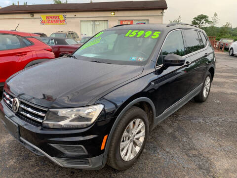 2018 Volkswagen Tiguan for sale at Rinaldi Auto Sales Inc in Taylor PA