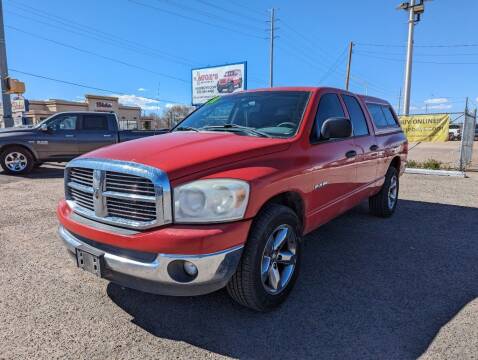 2008 Dodge Ram 1500 for sale at AUGE'S SALES AND SERVICE in Belen NM