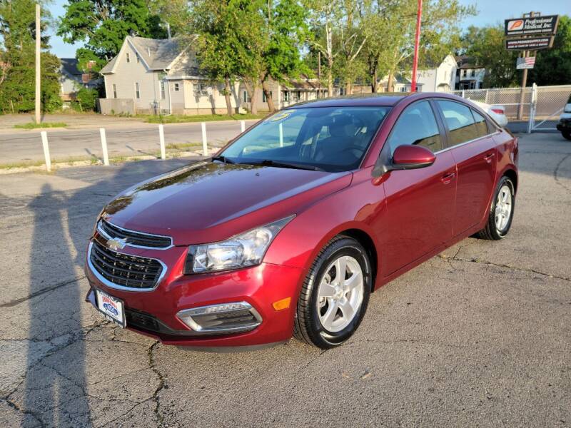 2015 Chevrolet Cruze for sale at Bibian Brothers Auto Sales & Service in Joliet IL