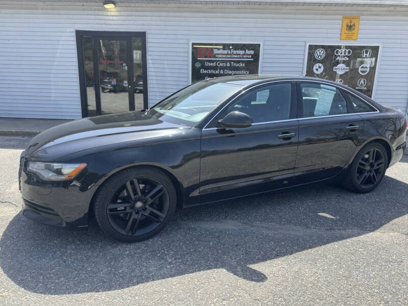 Used 2015 Audi A6 Premium Plus with VIN WAUGFAFC8FN038315 for sale in Bath, ME