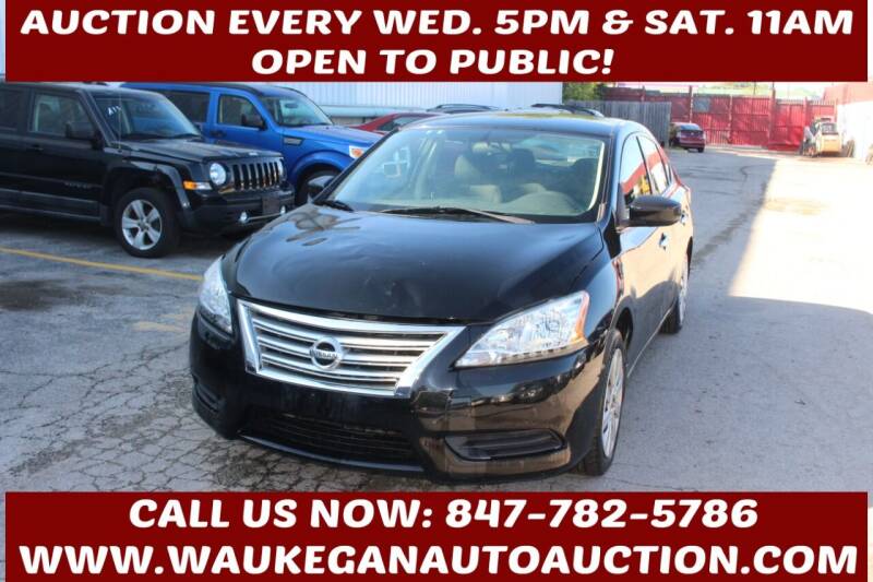 2014 Nissan Sentra for sale at Waukegan Auto Auction in Waukegan IL