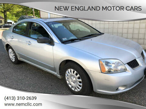 2004 Mitsubishi Galant for sale at New England Motor Cars in Springfield MA