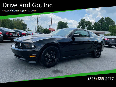 2012 Ford Mustang for sale at Drive and Go, Inc. in Hickory NC
