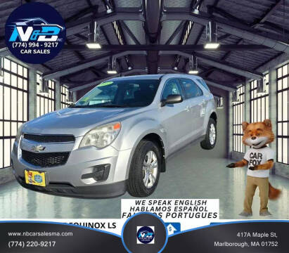 2012 Chevrolet Equinox for sale at N&B Car Sales Inc in Marlborough MA