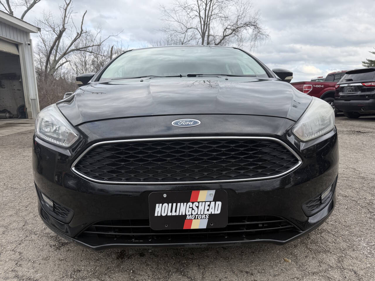 Black 2015 Ford Focus SE SE 4dr Hatchback 2