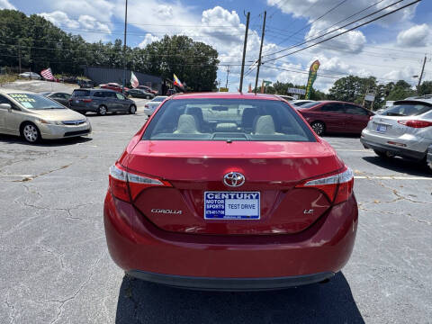 2015 Toyota Corolla LE