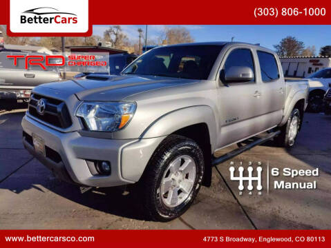 2015 Toyota Tacoma for sale at Better Cars in Englewood CO