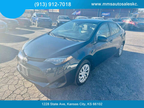 2017 Toyota Corolla for sale at M&M's Auto Sales & Detail in Kansas City KS