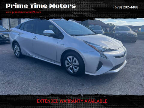 2016 Toyota Prius for sale at Prime Time Motors in Marietta GA