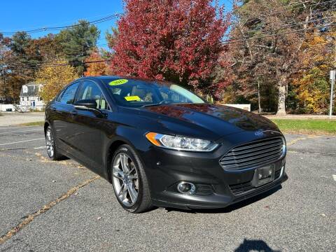 2015 Ford Fusion for sale at Ric's Auto Sales in Billerica MA