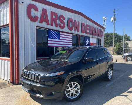 2016 Jeep Cherokee for sale at Cars On Demand 2 in Pasadena TX
