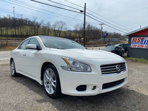 2010 Nissan Maxima for sale at Best For Less Auto Sales & Service LLC in Dunbar PA