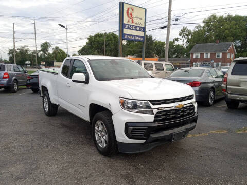 2021 Chevrolet Colorado for sale at California Auto Sales in Indianapolis IN